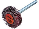 TRUSCO/セラミックフラップホイール 軸径3mm #120 外径25×幅5×軸 トラスコ中山 5880619