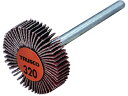TRUSCO/セラミックフラップホイール 軸径3mm #320 外径25×幅5×軸 トラスコ中山 5880632