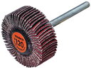 TRUSCO/セラミックフラップホイール 軸径3mm #120 外径25×幅10× トラスコ中山 5880631