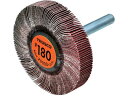 TRUSCO/セラミックフラップホイール 軸径6mm #180 外径50×幅10× トラスコ中山 5882213