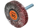 TRUSCO/セラミックフラップホイール 軸径6mm #80 外径50×幅10×軸 トラスコ中山 5883711