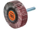 TRUSCO/セラミックフラップホイール 軸径6mm #180 外径50×幅15× トラスコ中山 5883685