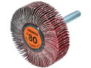 TRUSCO/セラミックフラップホイール 軸径6mm #80 外径50×幅15×軸 トラスコ中山 5883705