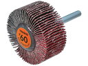 TRUSCO/セラミックフラップホイール 軸径6mm #60 外径50×幅25×軸 トラスコ中山 5883707