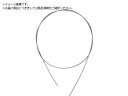 TRUSCO/ステンレスワイヤカットロープ 2.5Φ×4000mm 両端加工なし トラスコ中山 3645588