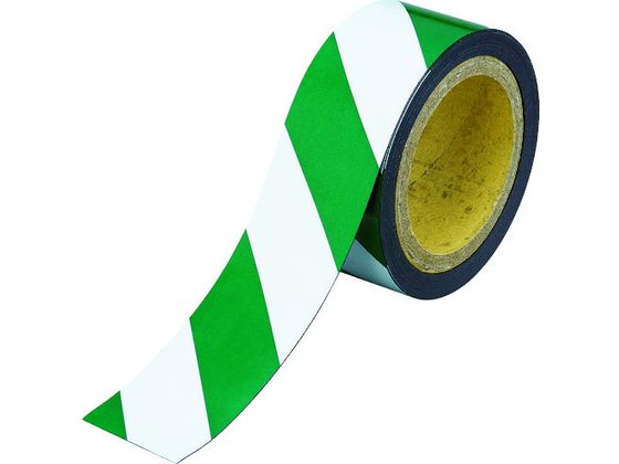 TRUSCO/マグネット反射シート 緑・白 50mmX10m TMGH-510GW トラスコ中山 4779517