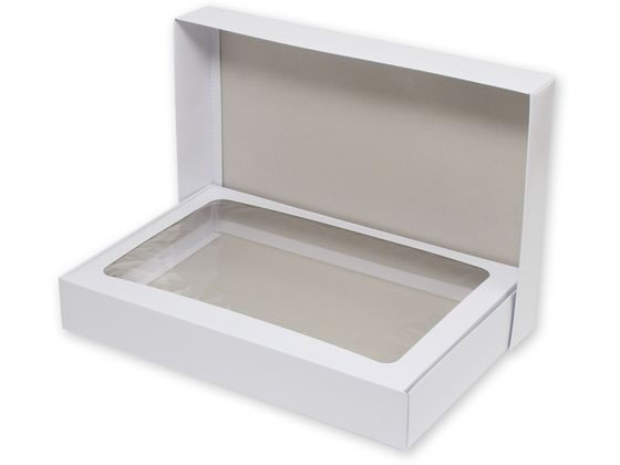 デラックス白無地箱 H-34 S-9 小 バスタオル用 10枚 ヘイコー 006817401