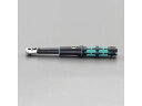 2.5- 25N.m 1/4DR トルクレンチ ラチェット式 エスコ EA723VA-101