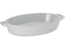 ストウブ セラミック オーバルディッシュ 23cm ホワイト Zwilling 0547811