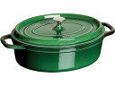 ストウブ ピコ・ココット オーバル 29cm バジル 40509-363 STAUB 5916700