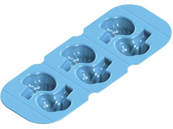 EBM/アサヒ ソフト食シリコン型 ブロッコリー型 ABR-B ブルー 江部松商事 0897600