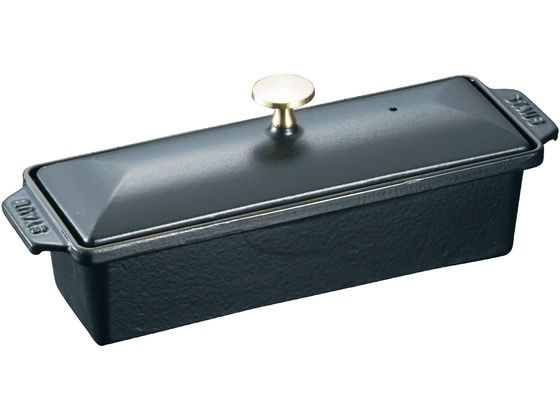 ストウブ 長角テリーヌ 黒 40509-575 30cm STAUB 8878400