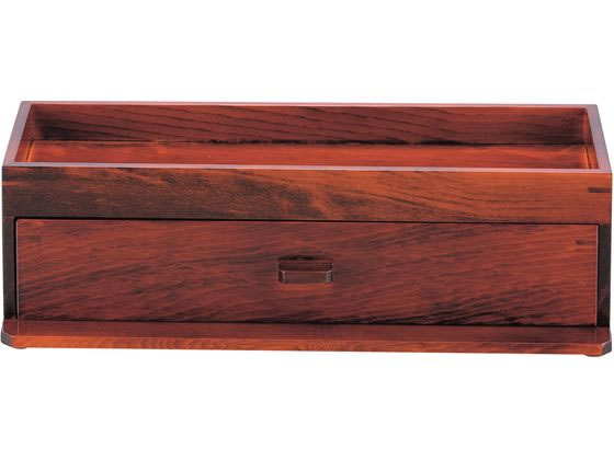 木製 カスター&箸箱 ブラウン 15255 ヤマコー 0419900