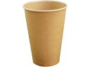 紙カップ 12oz 未晒無地 50個入り 大黒工業 1555410