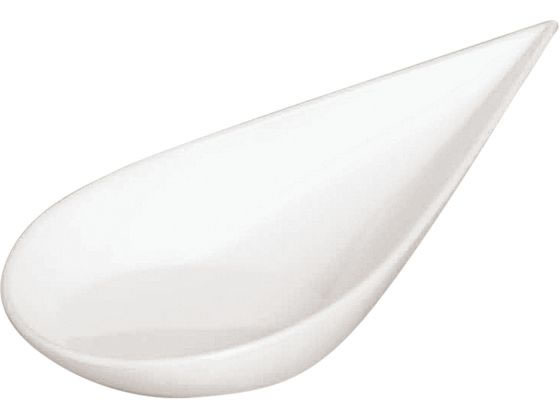 ソリア 雫型スプーン 40入 ホワイト PS30362 SOLIA 5109800