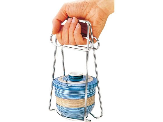 EBM/18-8 土鍋ホルダー 小 茶碗蒸しつかみ兼用 全長200 江部松商事 0476700