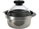 フタがガラスのIH対応ご飯釜 雪平 GIS-200 HARIO 1520700