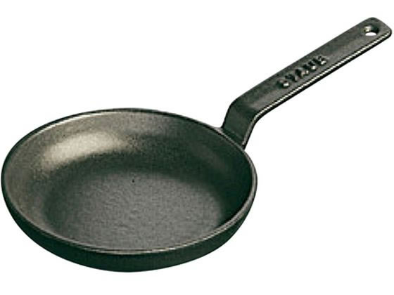 ストウブ ミニフライパン 12cm 黒 40509-529 STAUB 1897900