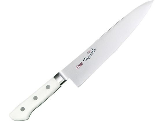 EBM/抗菌 スペシャル・イノックス 牛刀 24cm ホワイト 江部松商事 3165310