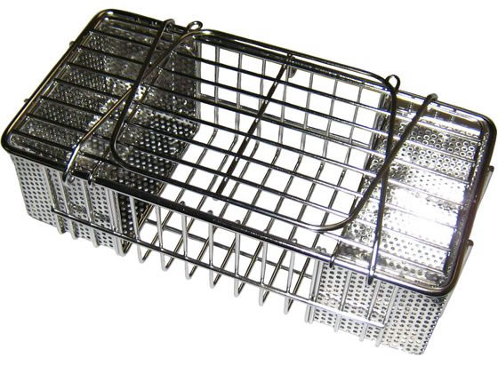 EBM/18-8 寸胴型 箸 消毒カゴ 小(200×102) 江部松商事 1610000