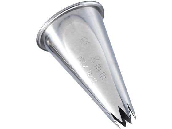 TH ステンレス 星口金 8切 61535 #2 7134100