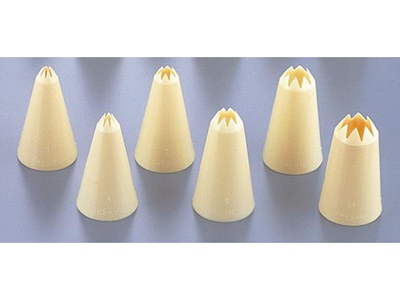 thermohauser/TH PP 星口金 8切 6pcsセット 32537 7137200