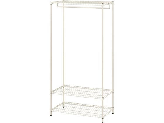 カラースチールシェルフ ワードローブ 大 ベージュ アイリスオーヤマ SEC-800W