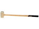 真鍮大ハンマー(木柄) 63mm 4.5kg エスコ EA575EN-2