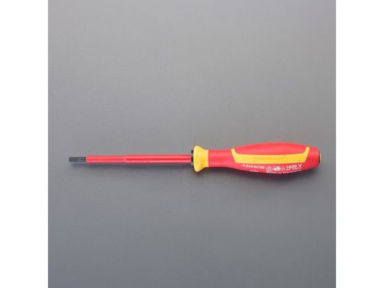 ドライバー(絶縁) 2.5×0.4× 75mm [-] エスコ EA557ST-11