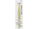 レンズ定規 15cm 黄色 デザインフィル 42307006