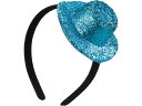 キラキラ帽子付カチューシャ 青 アーテック 18993