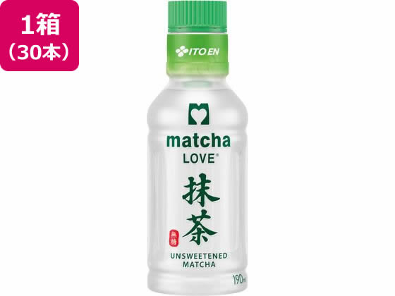 パウダーイン抹茶ラブ 無糖 190mL 30本 伊藤園