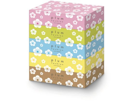 プラムファッション ボックスティッシュ 150W 5P エイトワン