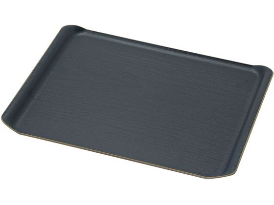 ノンスリップ抗菌ランチョントレー 36cm ネイビー パール金属 KB-2