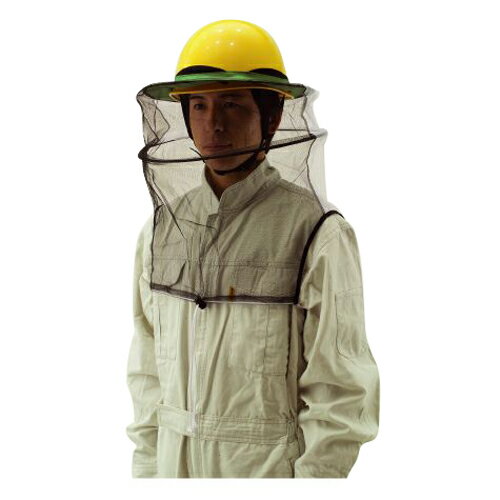 TOYO ヘルメット取付式防蜂ネット [NO.91DX]
