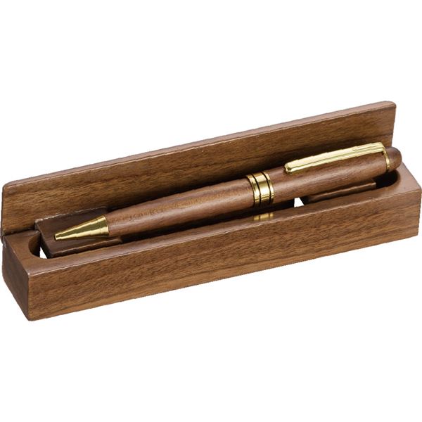 New木製ボールペン（木箱付） ST144