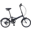 マイパラス 16インチ折りたたみ自転車 ミスティネイビー MF101-NV
