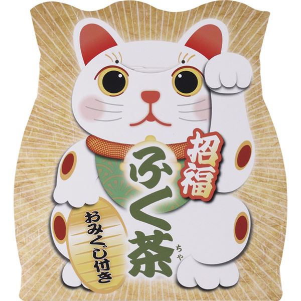 招福ふく茶 煎茶ティーバッグ2P おみくじ付 GNF-11