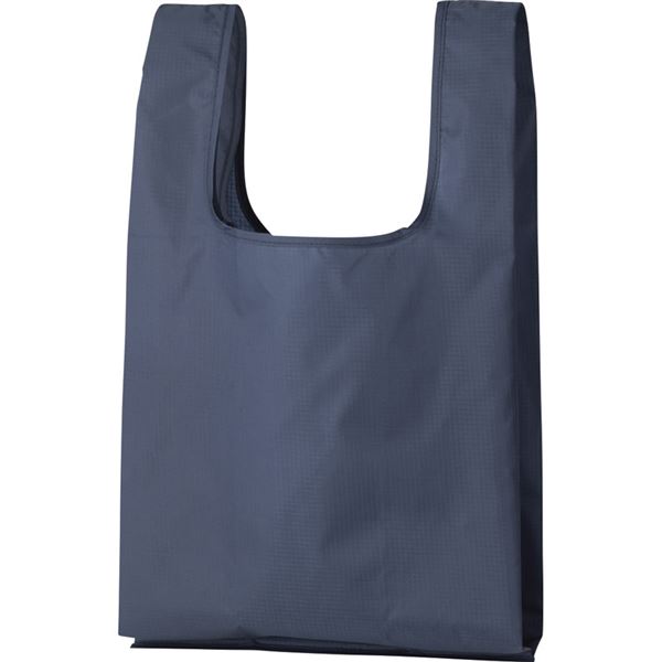 テントクロス折りたたみ抗菌トート ネイビー 0031-03