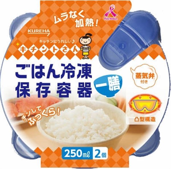 ごはん冷凍保存容器　一膳分　2個