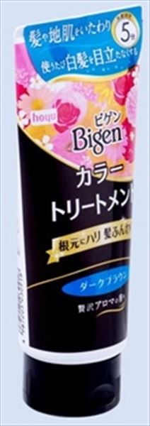 Bigen（ビゲン）　カラートリートメント　ダークブラウン 【 ホーユー 】 【 ヘアカラー・白髪用 】