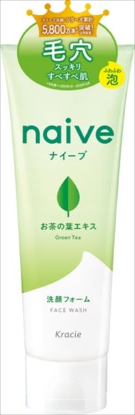 ナイーブ　洗顔フォーム（お茶の葉