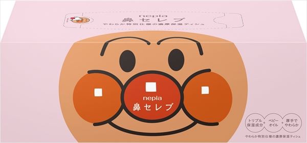 ネピアアンパンマン鼻セレブティシ