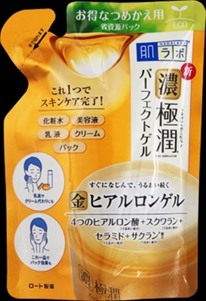 肌ラボ 極潤パーフェクトゲル つめかえ用 80g 【 ロート製薬 】 【 化粧品 】