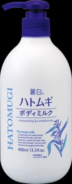 麗白　ハトムギボディミルク 【 熊野油脂 】 【 ボディクリーム・ローション 】のサムネイル