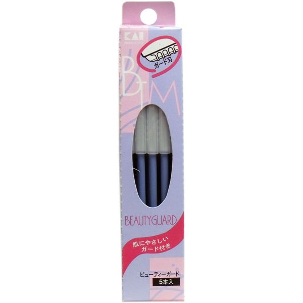 貝印 ビューティーガード 顔・まゆそり用カミソリ 5本入 BTMG−5F