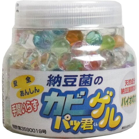 【在庫限り】納豆菌のカビゲルパッ君 150g