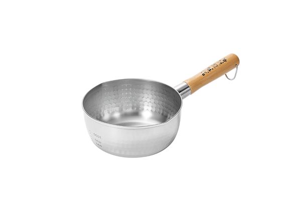 燕人の匠[桜吟]　ステンレスゆきひら鍋18cm（沖縄・離島への配送不可/北海道別途見積り）