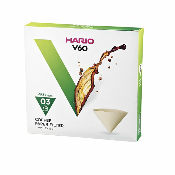 V60用ペーパーフィルター03M 1～6杯用 40枚入