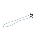 キャリー用フック付コード 120cm(ブルー)
